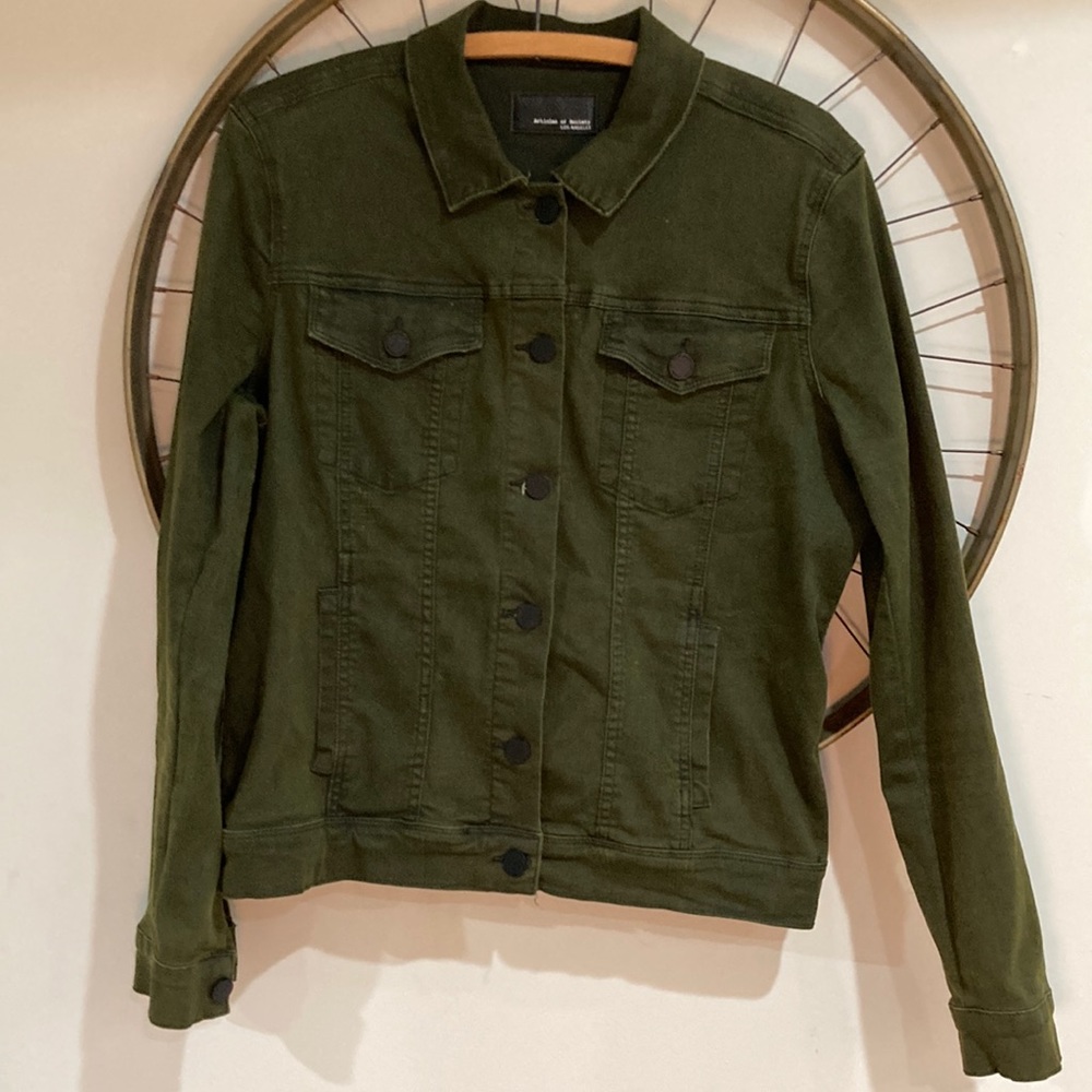 Articles of Society green Jean jacket. In great condition.
